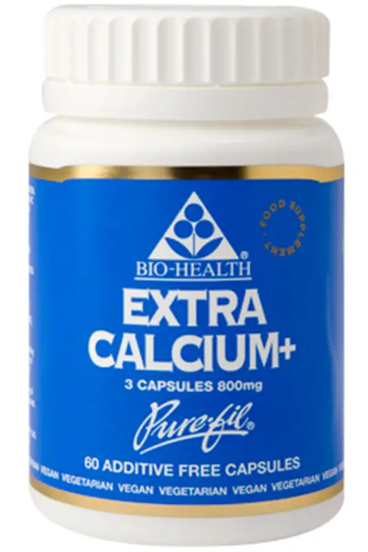 Extra Calcium+ 60 Capsules (Bio-Health)
