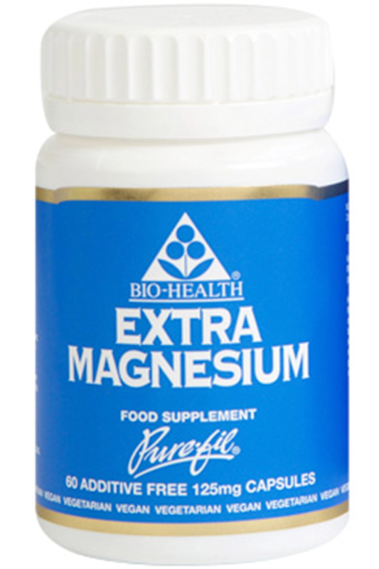 Extra Magnesium 60 Capsules (Bio-Health)
