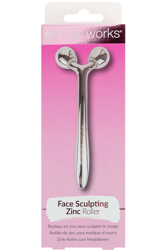 Face Sculpting Zinc Roller (Brushworks)