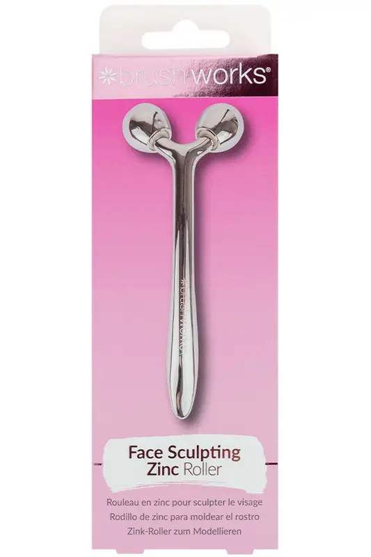 Face Sculpting Zinc Roller (Brushworks)