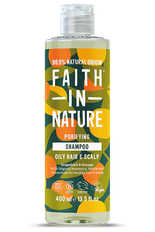 Grapefruit & Orange Shampoo 400ml (Faith in Nature)