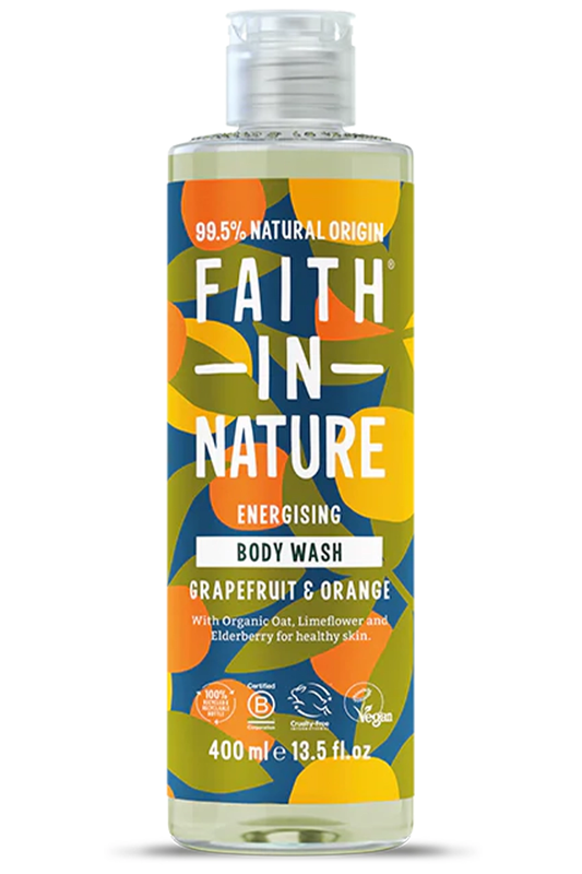 Grapefruit & Orange Body Wash 400ml (Faith in Nature)