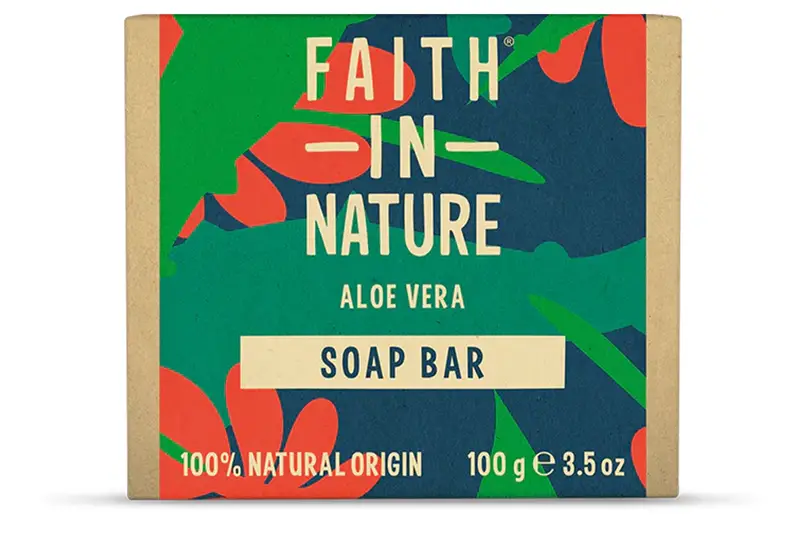 Aloe Vera Soap Bar 100g (Faith in Nature)