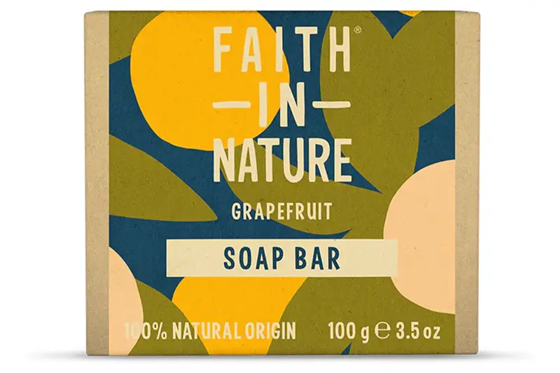 Grapefruit Soap Bar 100g (Faith in Nature)