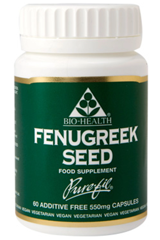 Fenugreek Seed 60 Capsules (Bio-Health)