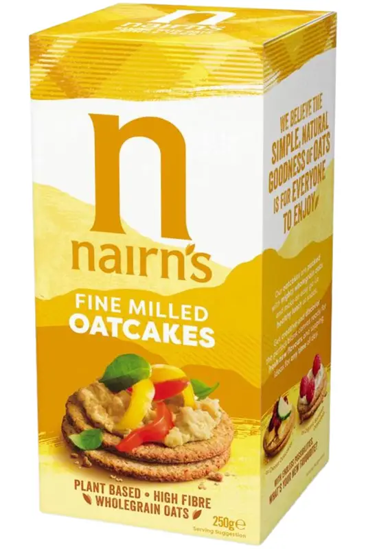 Fine Milled Oatcakes 218g (Nairn's)