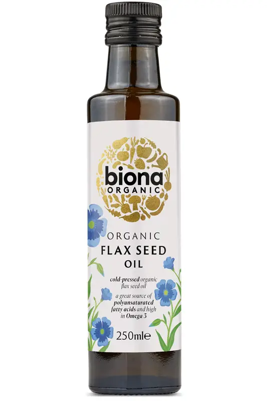 Organic Flax Seed Oil 250ml (Biona)