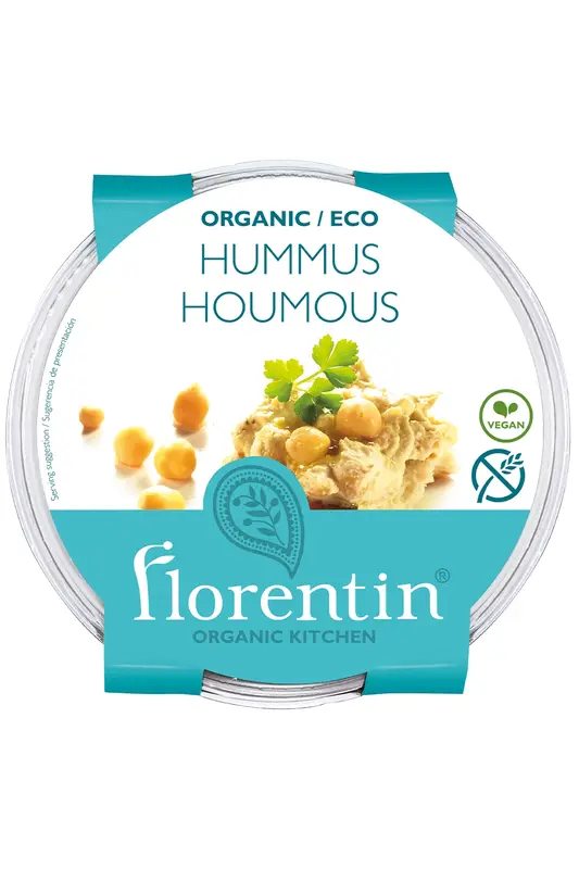 Organic Fresh Houmous 200g (Florentin Organic Kitchen)