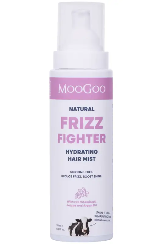 Natural Frizz-Free Hydration Hair Mist 180ml (Moogoo)