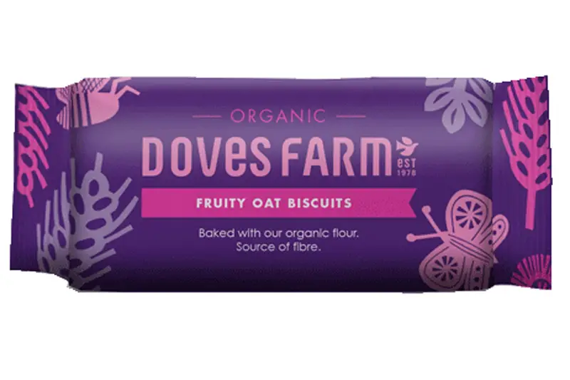 Organic Fruity Oat Biscuits 200g (Doves Farm)