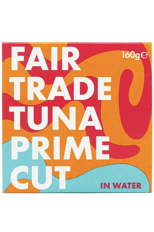 Fair Trade Yellowfin Tuna in Water 160g (Fish4Ever)