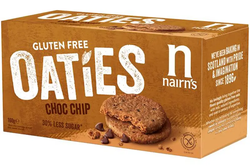 Gluten Free Chocolate Chip Oaties 160g (Nairn's)