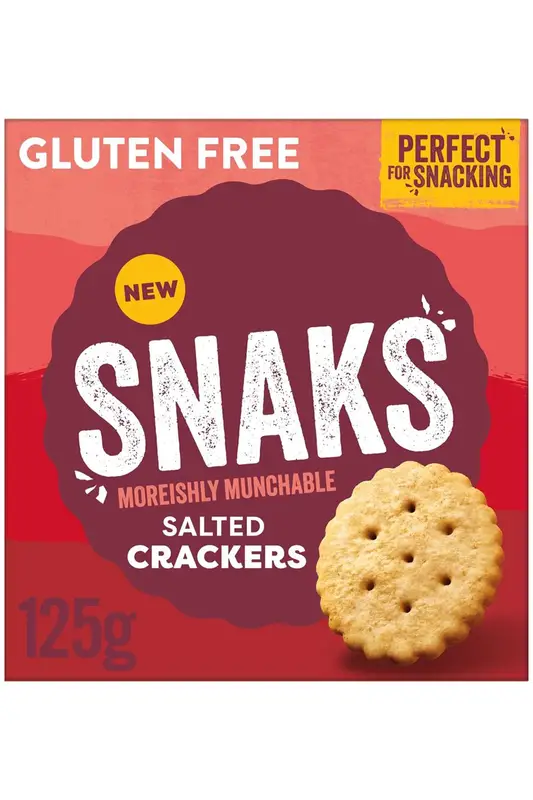 Gluten Free Salted Crackers 125g (Nairn's)