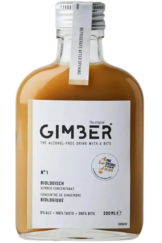 Organic Ginger Alcohol Free Alternative 200ml (GIMBER)