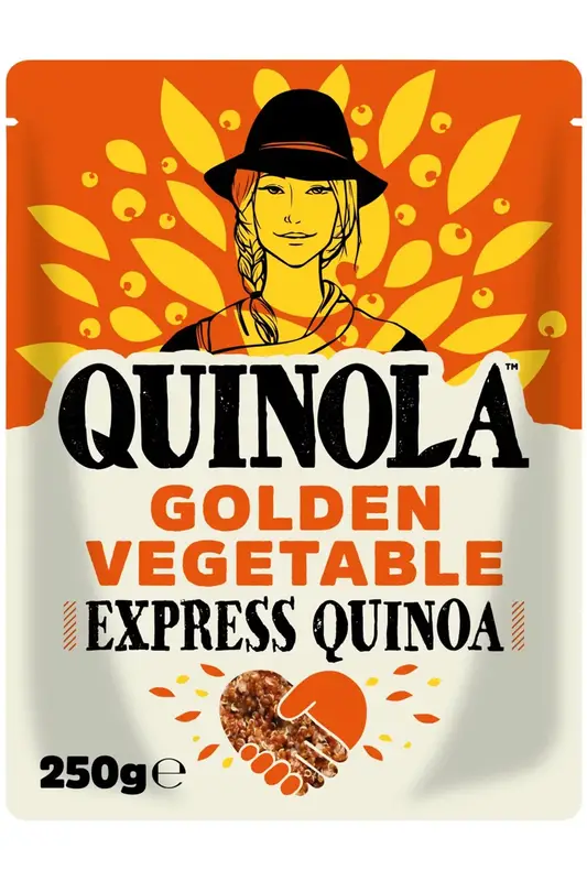 Organic Golden Vegetable Ready to Eat Quinoa 250g (Quinola)