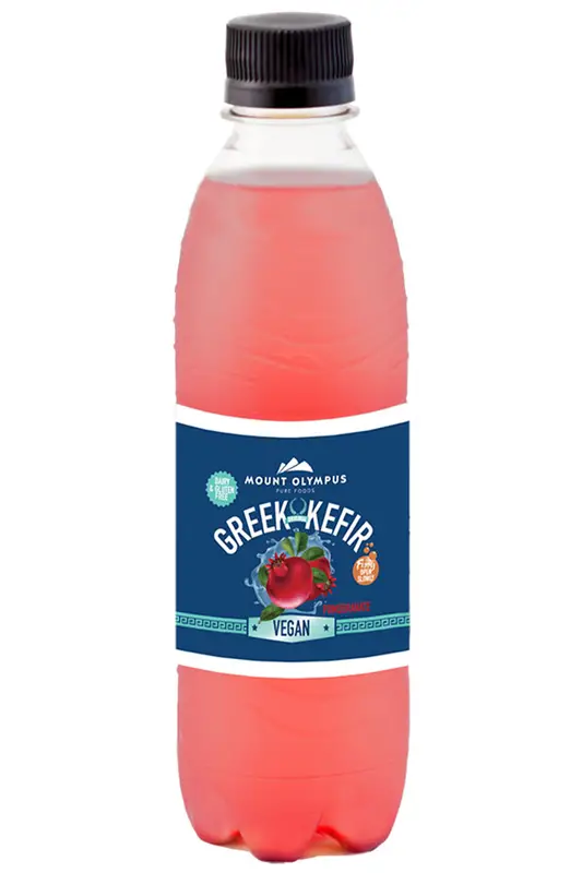 Greek Pomegranate Water Kefir 330ml (Mount Olympus)