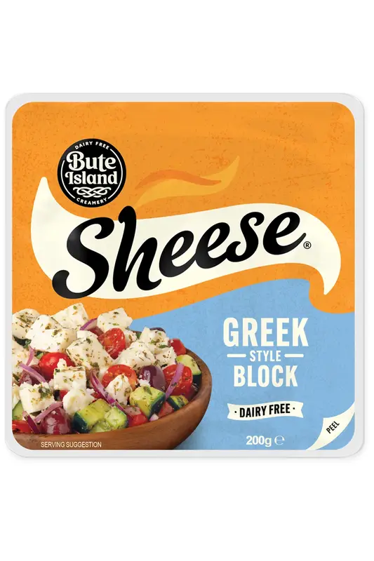 Greek Style Cheese Block 200g (Bute Island Food Sheese)