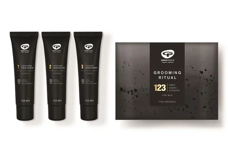 Grooming Ritual for Men, Organic Gift Set (Green People)