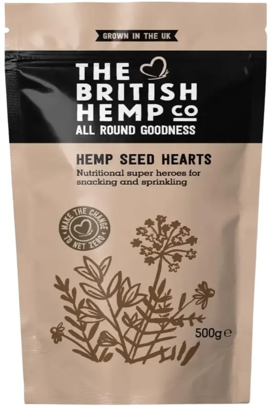 Hemp Seed Hearts 500g (British Hemp Co)