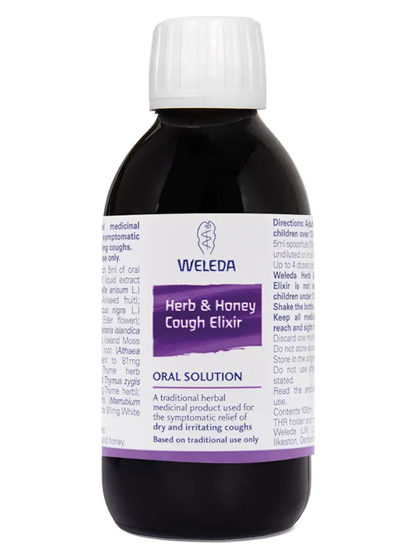 Herb and Honey Cough Elixir 100ml (Weleda)