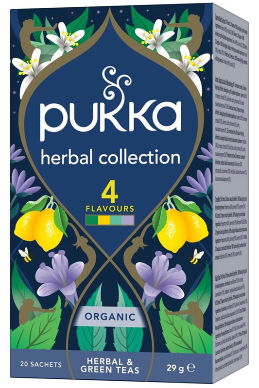 Organic Herbal Collection 20 x Sachets (Pukka)
