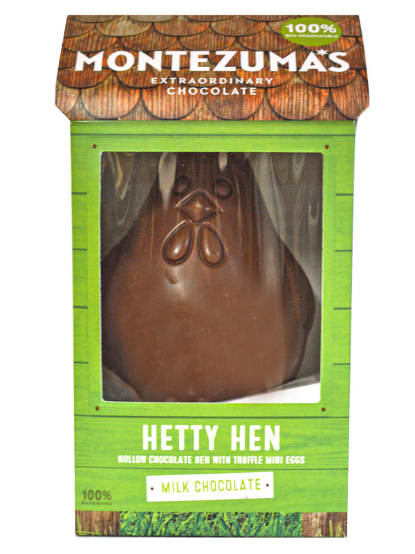 Hetty Hen Milk Chocolate with Truffle Mini Eggs 275g (Montezuma's)