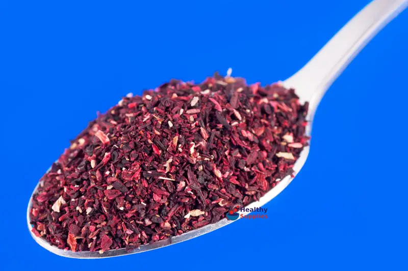 Ground Dried Hibiscus Flowers 50g (Hampshire Foods)