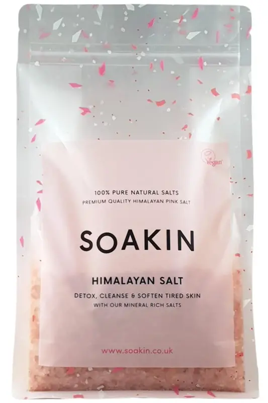 Himalayan Pink Bath Salts 1kg (Soakin)