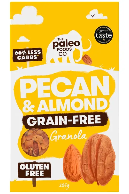 Pecan & Almond Granola 285g (The Paleo Foods Co.)