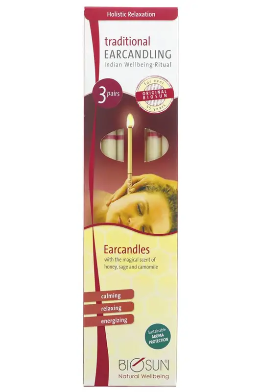 Hopi Ear Candles 3 Pairs (Biosun)