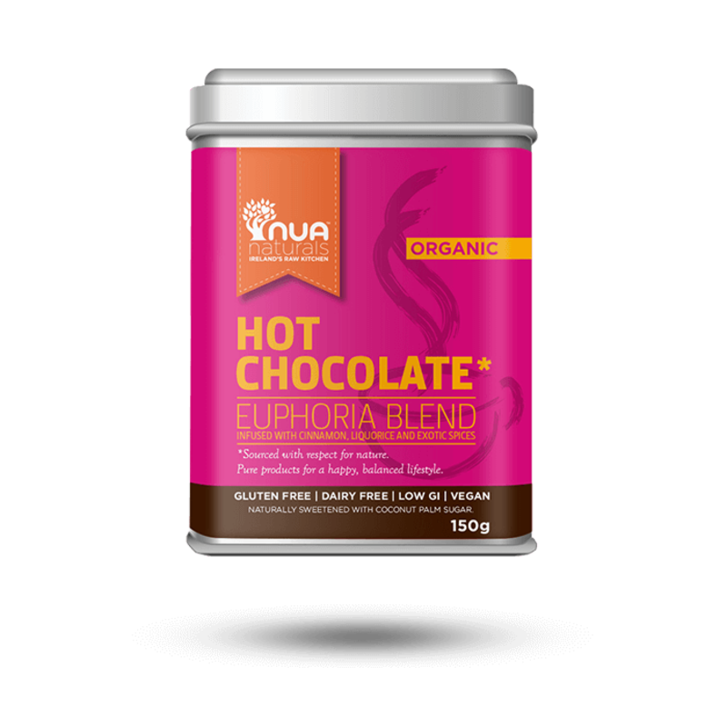 Euphoria Blend Hot Chocolate, Organic 150g (Nua Naturals)