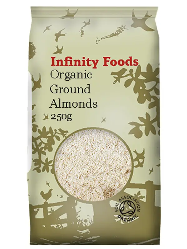 Organic Ground Almonds 250g (Infinity Foods)