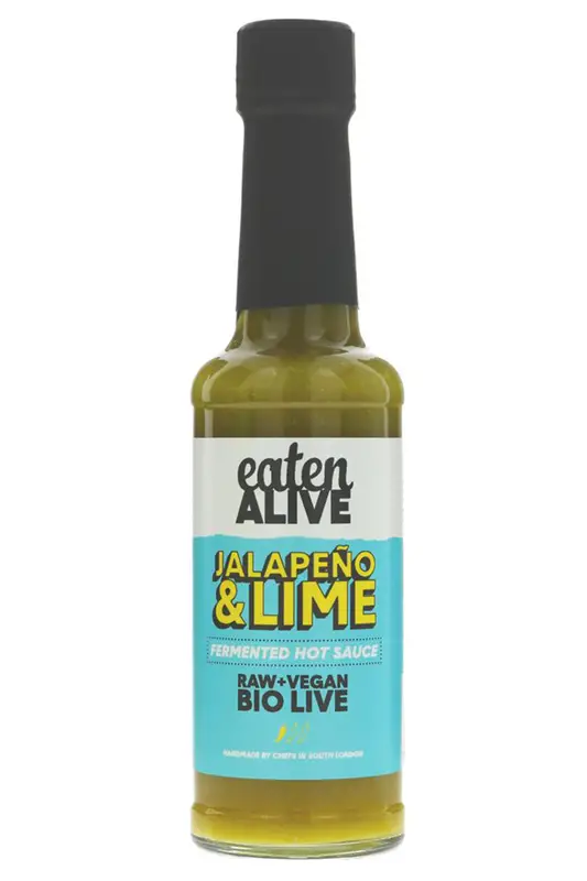 Jalapeno & Lime Hot Sauce 150ml (Eaten Alive)
