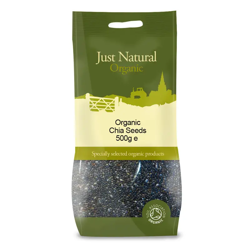Chia Seeds 500g, Organic (Just Natural Organic)