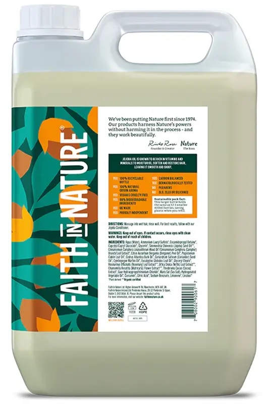 Jojoba Shampoo 5L (Faith in Nature)