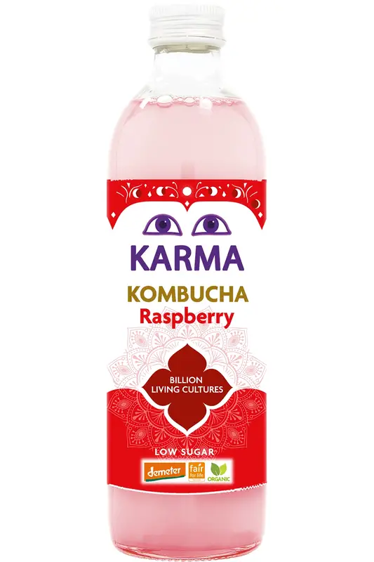 Organic Raspeberry 1L (Karma Kombucha)