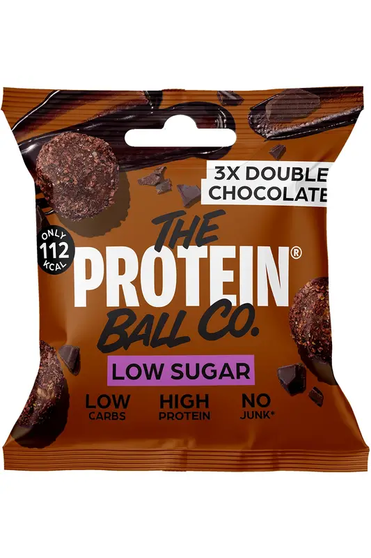 Low Sugar Double Chocolate Balls 25g (The Protein Ball Co)