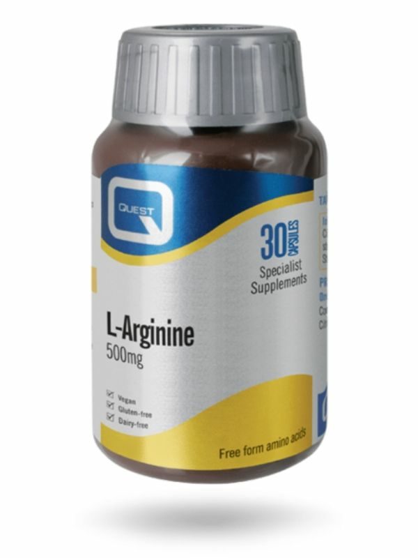 L Arginine 30 capsule (Quest)