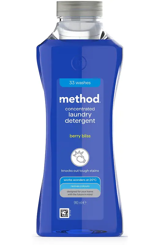 Laundry Liquid Berry Bliss 990ml (Method)
