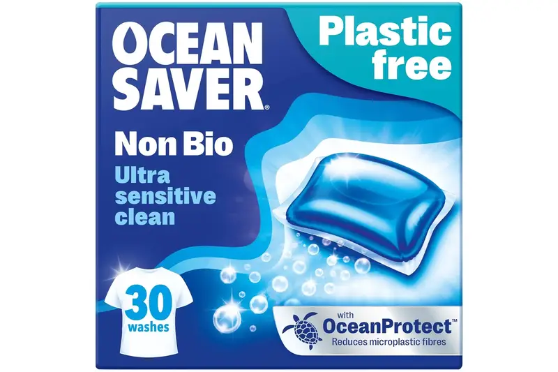 Fresh Linen Laundry Non-Bio EcoCaps x 30 (OceanSaver)