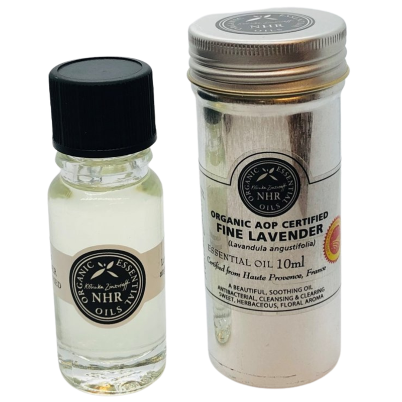 Organic Food Grade Lavender Fine AOP Oil 10ml (NHR Organic Oils)