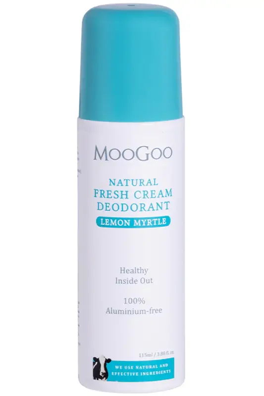 Lemon Myrtle Fresh Cream Deodorant 115ml (Moogoo)
