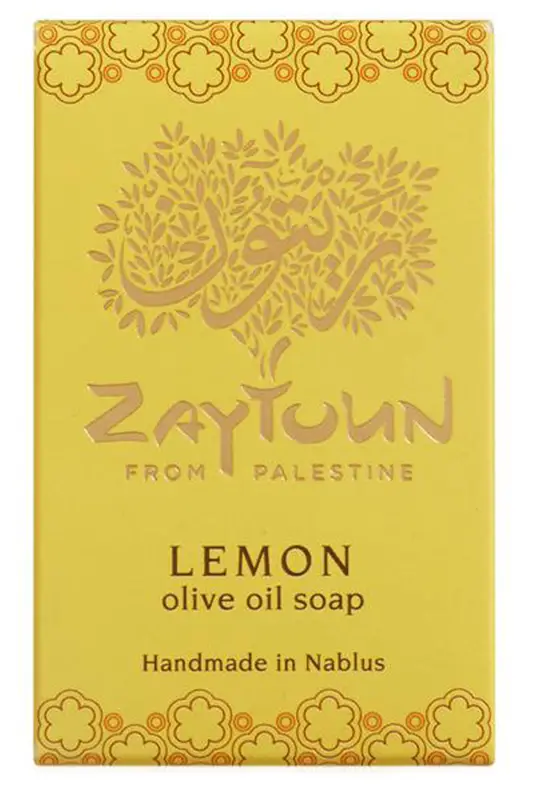 Lemon Scented Olive Oil Soap 100g (Zaytoun)