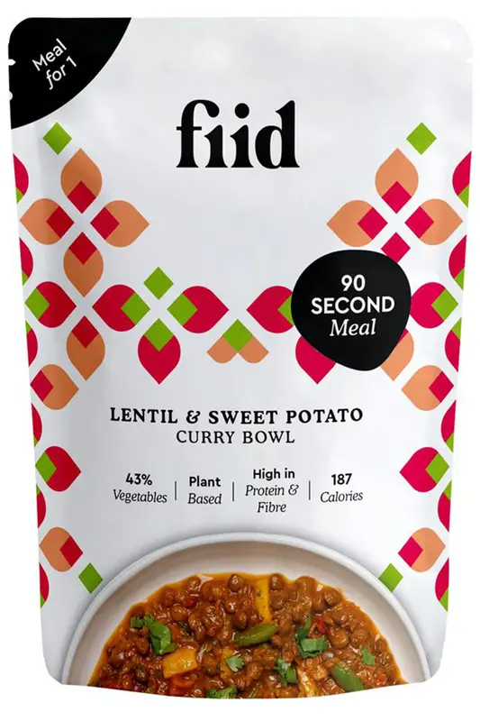 Lentil & Sweet Potato Curry 275g (Fiid)
