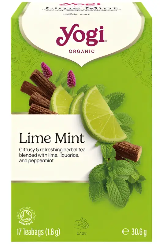 Organic Lime Mint Tea x 17 Bags (Yogi Tea)