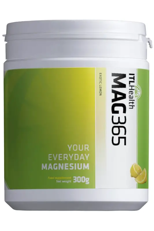 Ionic Magnesium Citrate Powder Exotic Lemon 300g (Mag365)