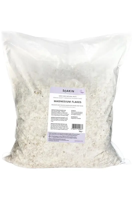 Magnesium Flakes 5kg (Soakin)