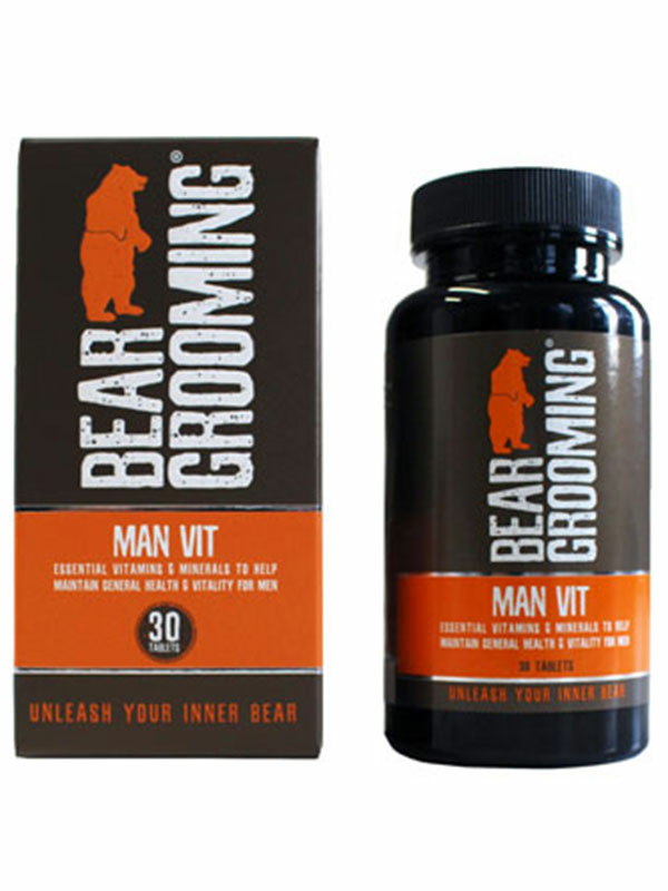 Man Vit, 30 Tablets (Bear Grooming)