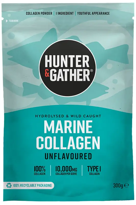 Marine Collagen Peptide Protein Powder 300g (Hunter and Gather)