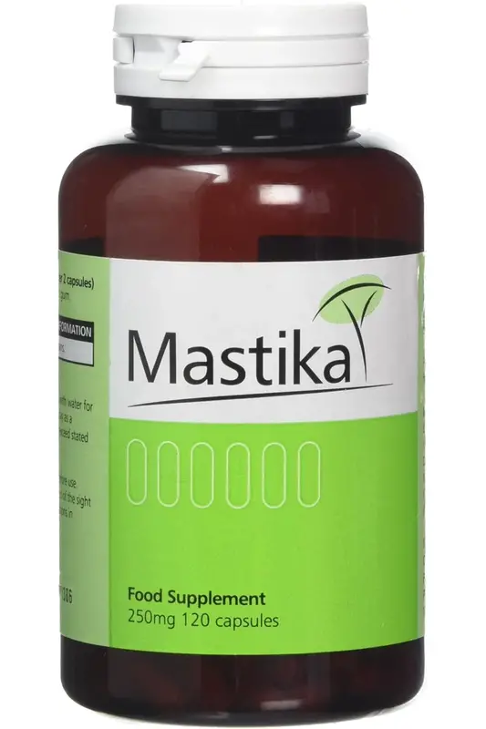 Mastika 250mg Mastic Gum 120 Capsules (Natrahealth)